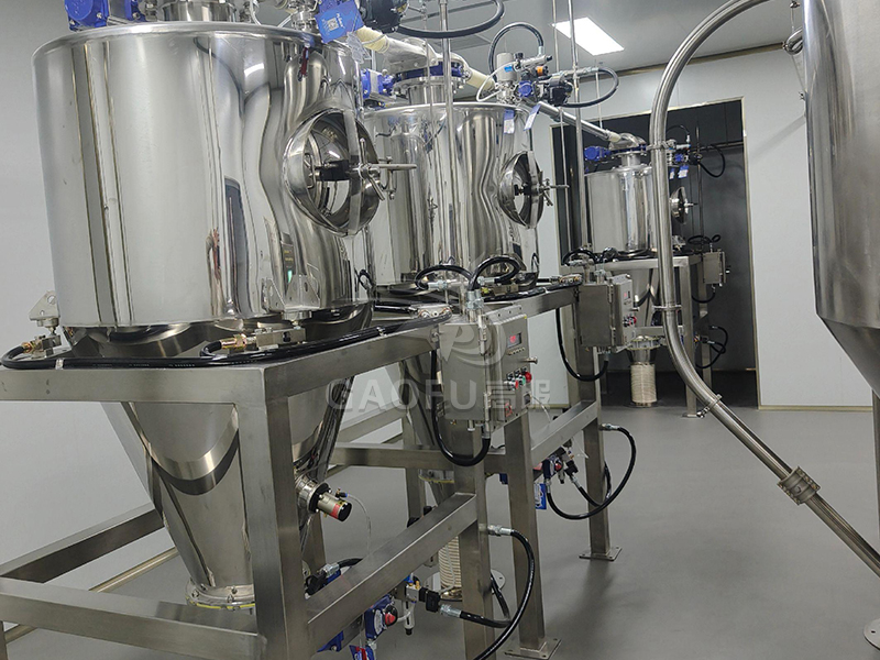 小食品面粉供料系統(tǒng) 小食品面粉供料系統(tǒng)客戶現(xiàn)場