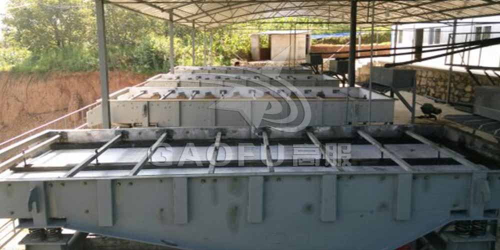 商洛某釩礦廠用高服脫水篩做尾礦處理，獲得高額回報